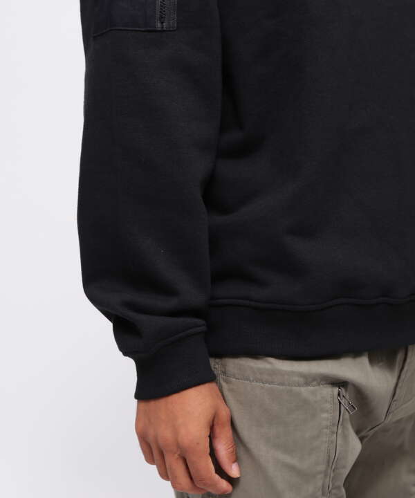 《WEB限定》HALF ZIP FATIGUE SWEAT/ハーフジップ ファティーグ スウェット