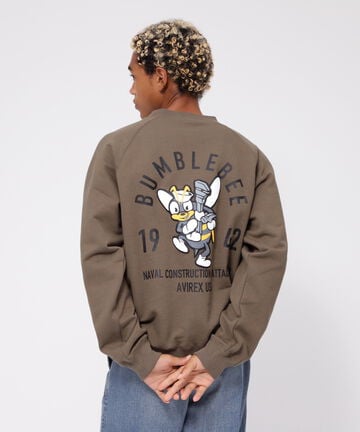 《WEB&DEPOT限定》SEABEE CREWNECK SWEAT/シービー