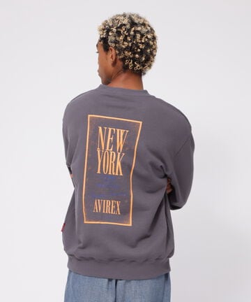 《WEB&DEPOT限定》TAPESTORY OF NEWYORK CREWNECK SWEAT