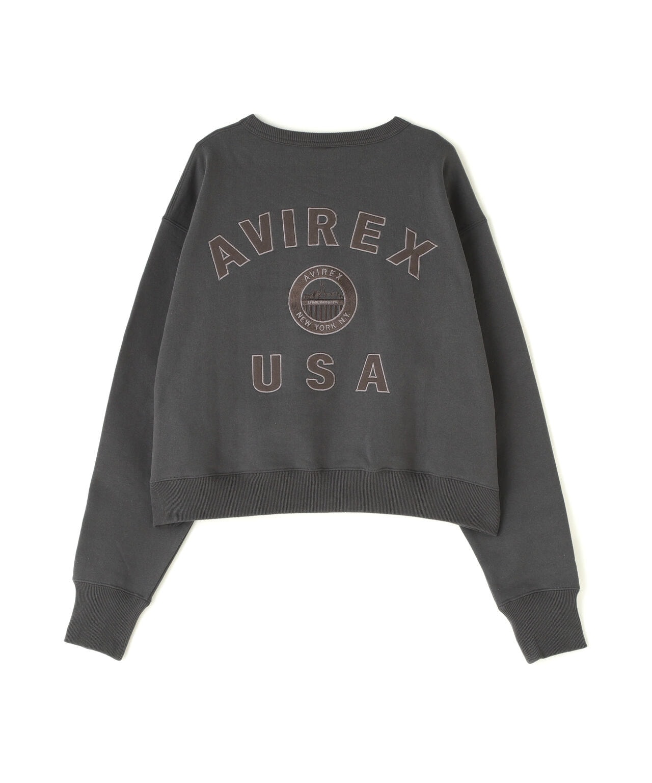 VARSITY LOGO CREW SWEAT NYC/バーシティーロゴ クルースウェット NYC