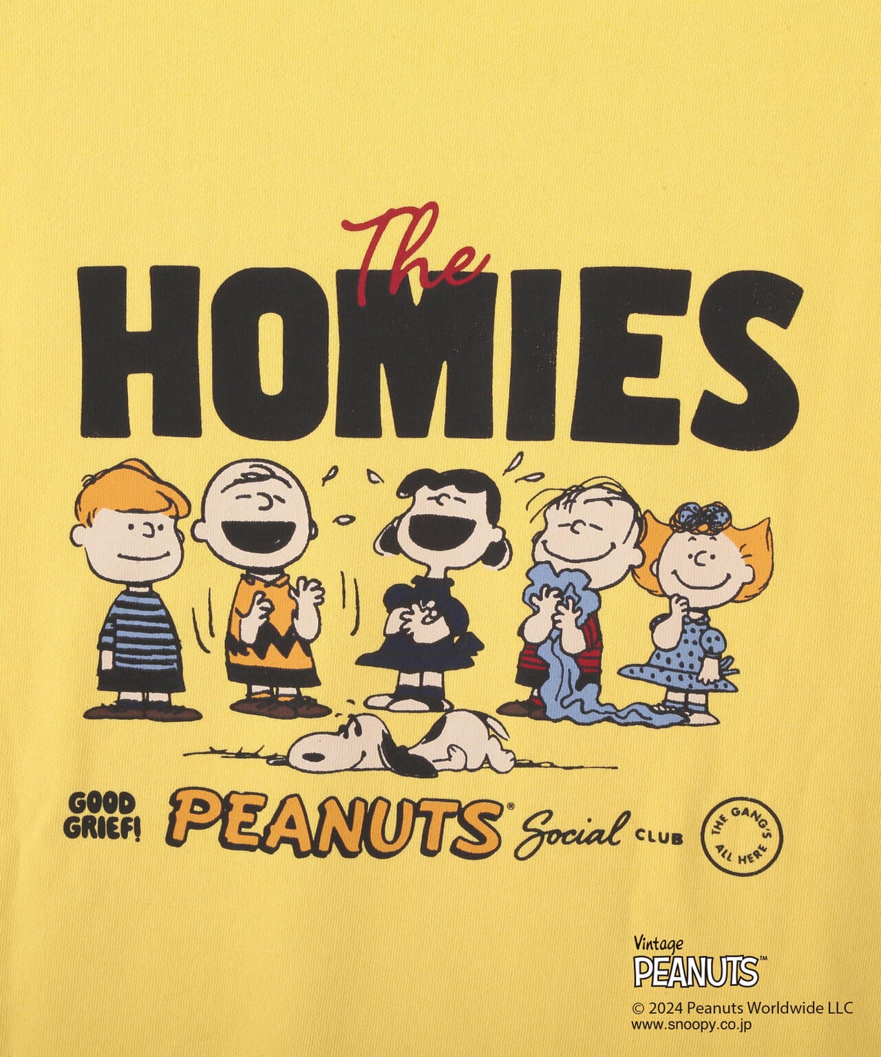 《AVIREX×PEANUTS》HOMIES SWEAT/アヴィレックス×ピーナッツ ホーミーズ スウェット