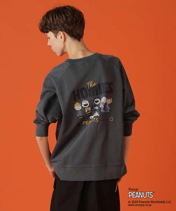 《AVIREX×PEANUTS》HOMIES SWEAT/アヴィレックス×ピーナッツ ホーミーズ スウェット