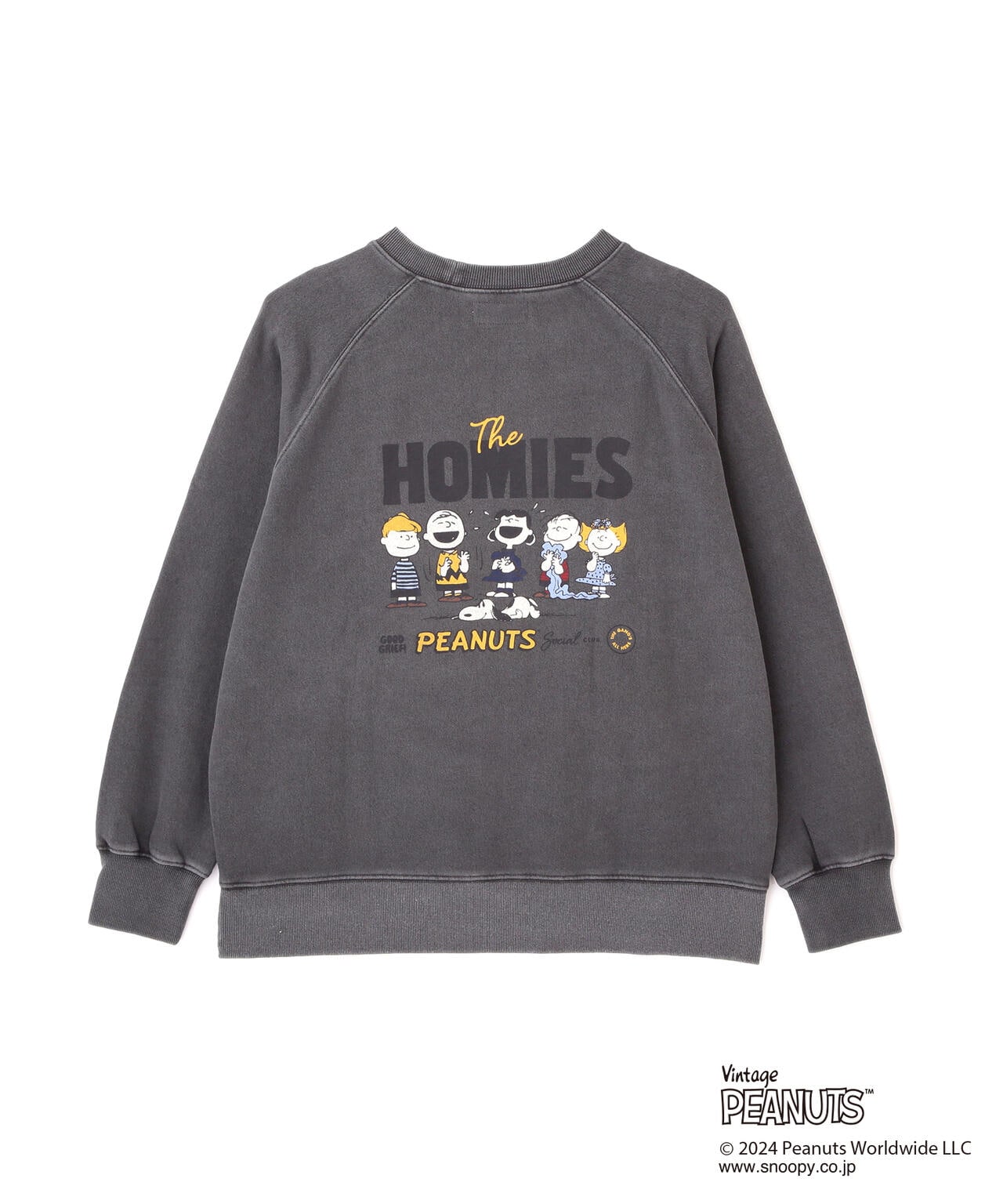 《AVIREX×PEANUTS》HOMIES SWEAT/アヴィレックス×ピーナッツ ホーミーズ スウェット