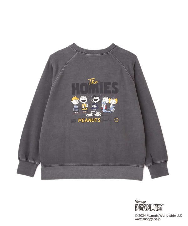 《AVIREX×PEANUTS》HOMIES SWEAT/アヴィレックス×ピーナッツ ホーミーズ スウェット