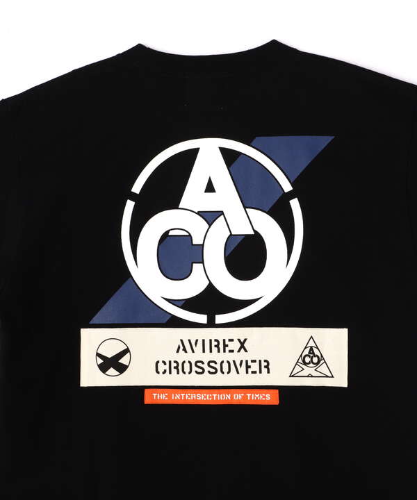 《CROSSOVER》PATCH T-SHIRT / クロスオーバー パッチ Tシャツ / AVIREX / アヴィレックス