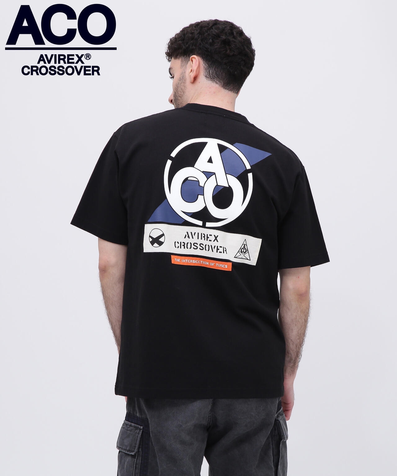 《CROSSOVER》PATCH T-SHIRT / クロスオーバー パッチ Tシャツ / AVIREX / アヴィレックス