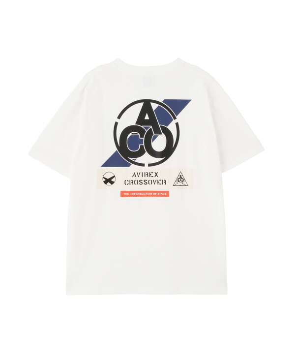 《CROSSOVER》PATCH T-SHIRT / クロスオーバー パッチ Tシャツ / AVIREX / アヴィレックス