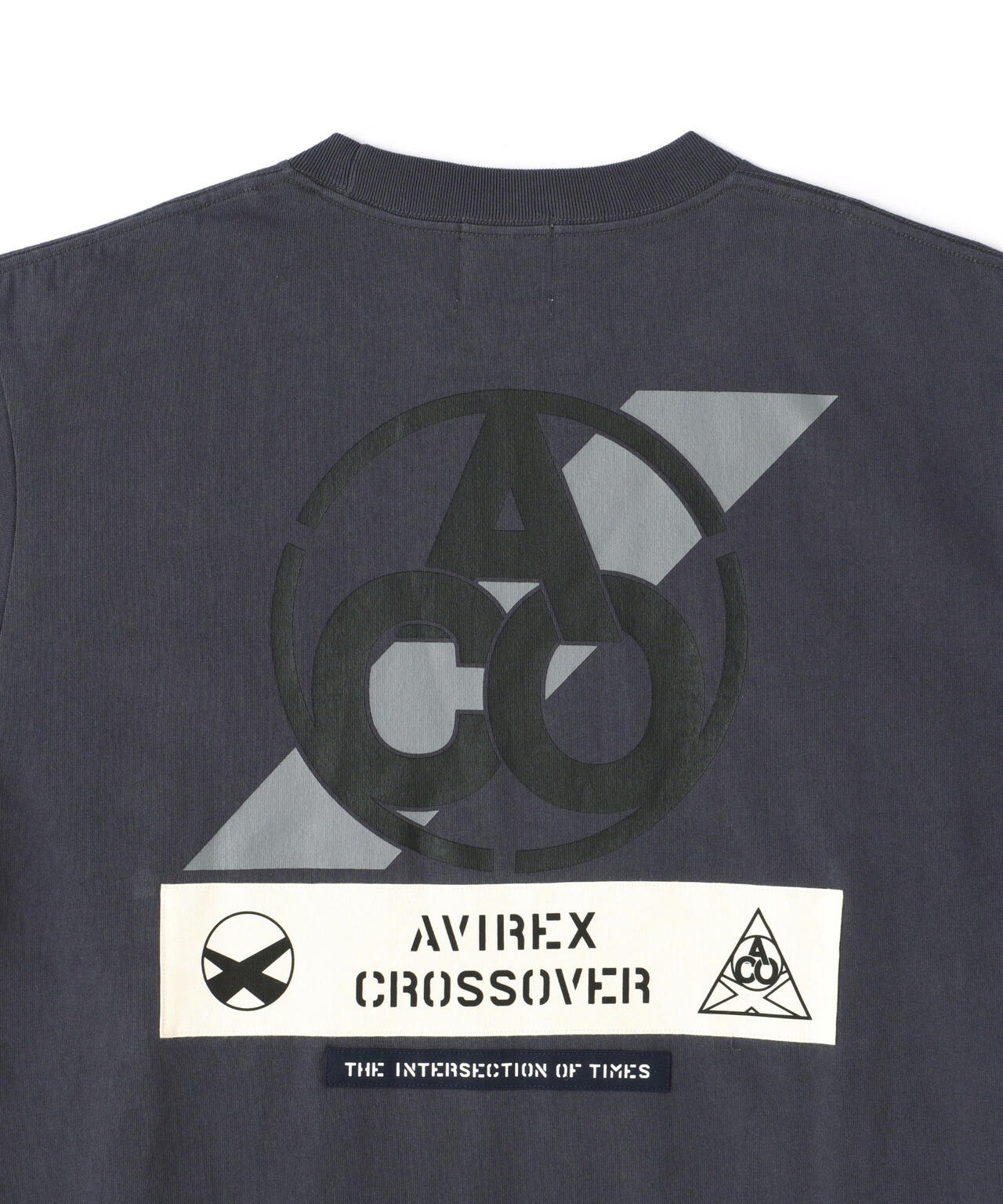 《CROSSOVER》PATCH T-SHIRT / クロスオーバー パッチ Tシャツ / AVIREX / アヴィレックス