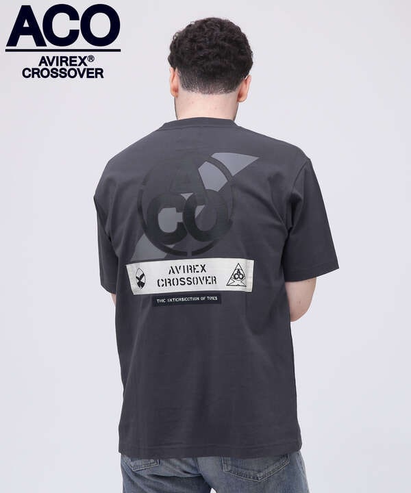 《CROSSOVER》PATCH T-SHIRT / クロスオーバー パッチ Tシャツ / AVIREX / アヴィレックス