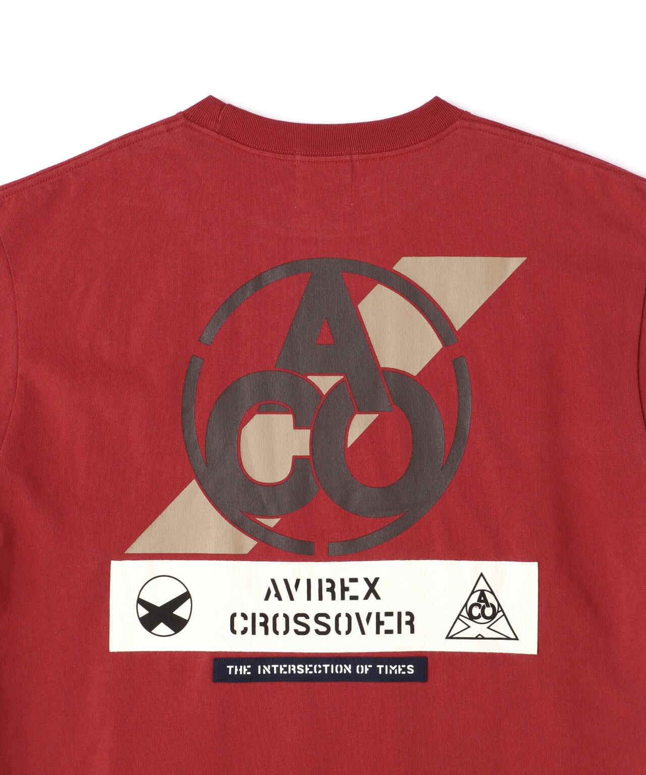 《CROSSOVER》PATCH T-SHIRT / クロスオーバー パッチ Tシャツ / AVIREX / アヴィレックス