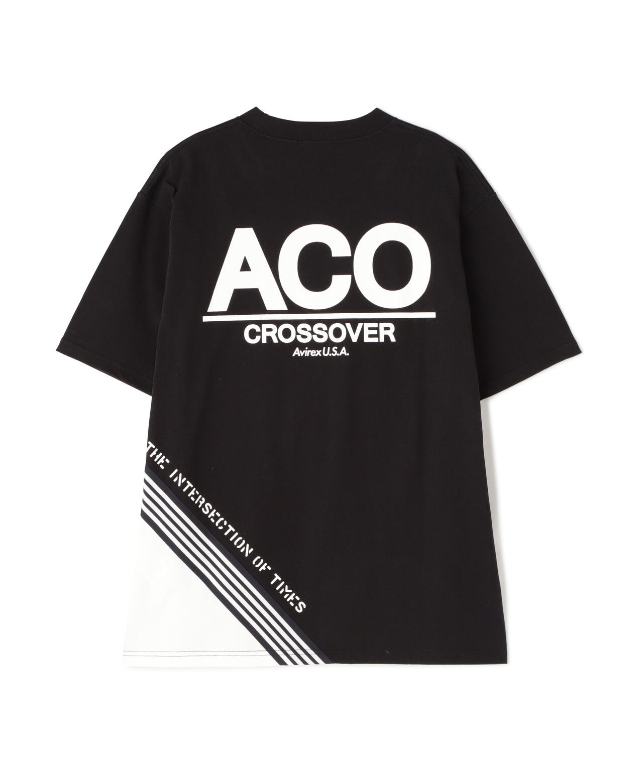 《CROSSOVER》LINE T-SHIRT / クロスオーバー ライン Tシャツ / AVIREX / アヴィレックス