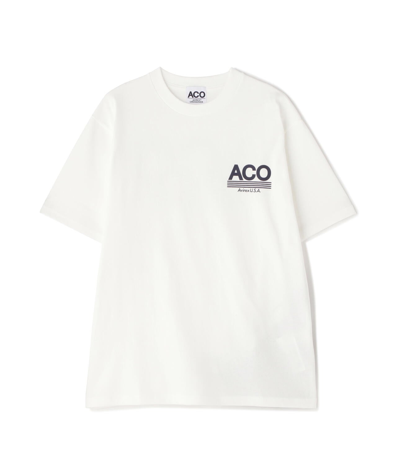 《CROSSOVER》LINE T-SHIRT / クロスオーバー ライン Tシャツ / AVIREX / アヴィレックス