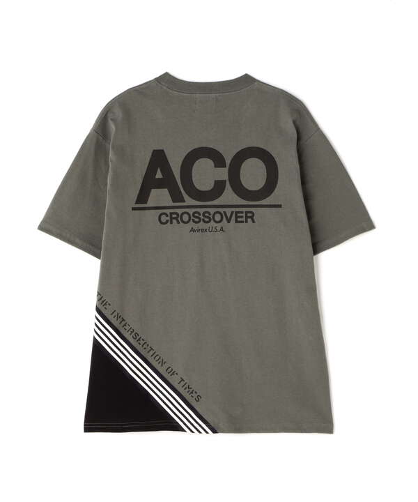 《CROSSOVER》LINE T-SHIRT / クロスオーバー ライン Tシャツ / AVIREX / アヴィレックス