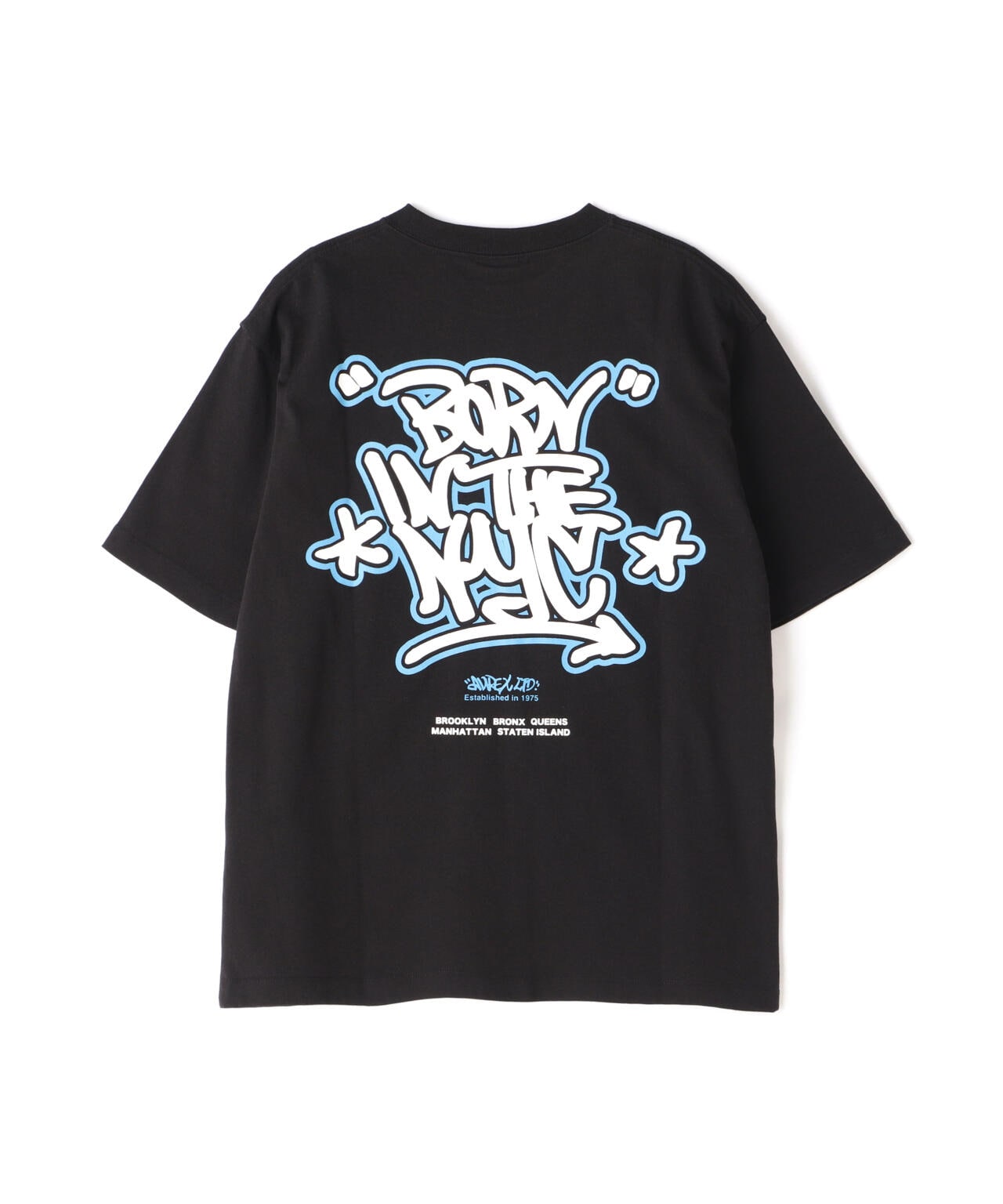 《直営店限定》GRAFFITI T-SHIRT "BORN IN THE NYC" / グラフィティ Tシャツ "ボーン イン ザ ニューヨ