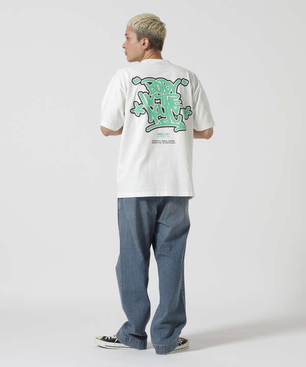 《直営店限定》GRAFFITI T-SHIRT "BORN IN THE NYC" / グラフィティ Tシャツ "ボーン イン ザ ニューヨ