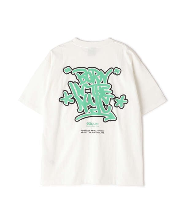 《直営店限定》GRAFFITI T-SHIRT "BORN IN THE NYC" / グラフィティ Tシャツ "ボーン イン ザ ニューヨ