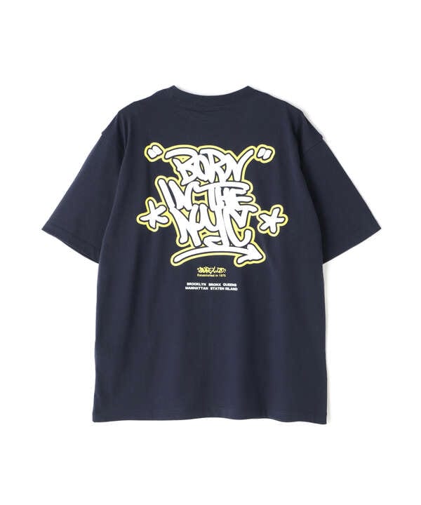 《直営店限定》GRAFFITI T-SHIRT "BORN IN THE NYC" / グラフィティ Tシャツ "ボーン イン ザ ニューヨ