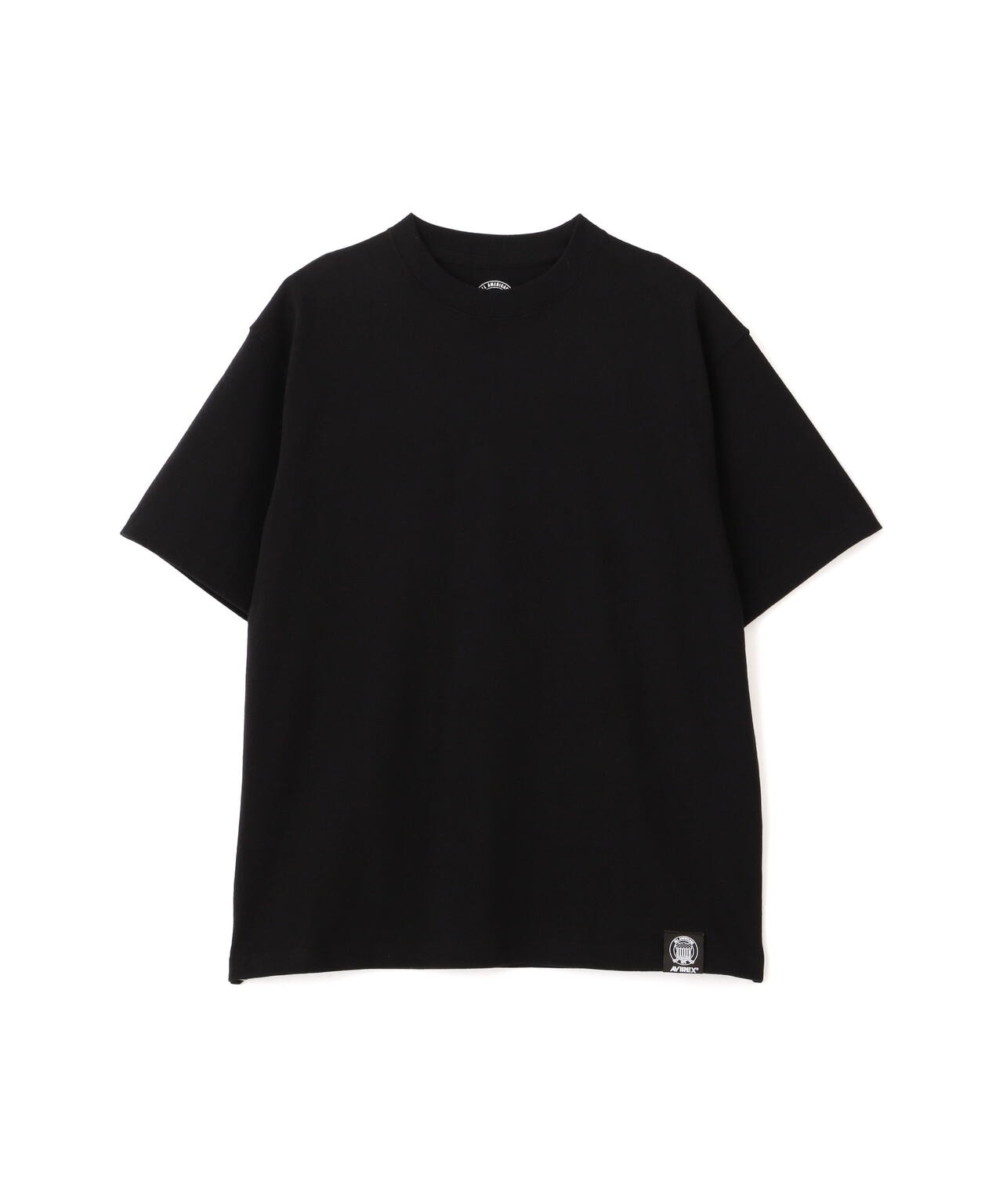 《直営店限定》SIGNATURE VARSITY LEATHER LOGO T-SHIRT / シグネチャー バーシティ レザー ロゴ Tシ