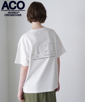 《CROSSOVER》DENIM POCKET T-SHIRT / クロスオーバー デニム ポケット Tシャツ