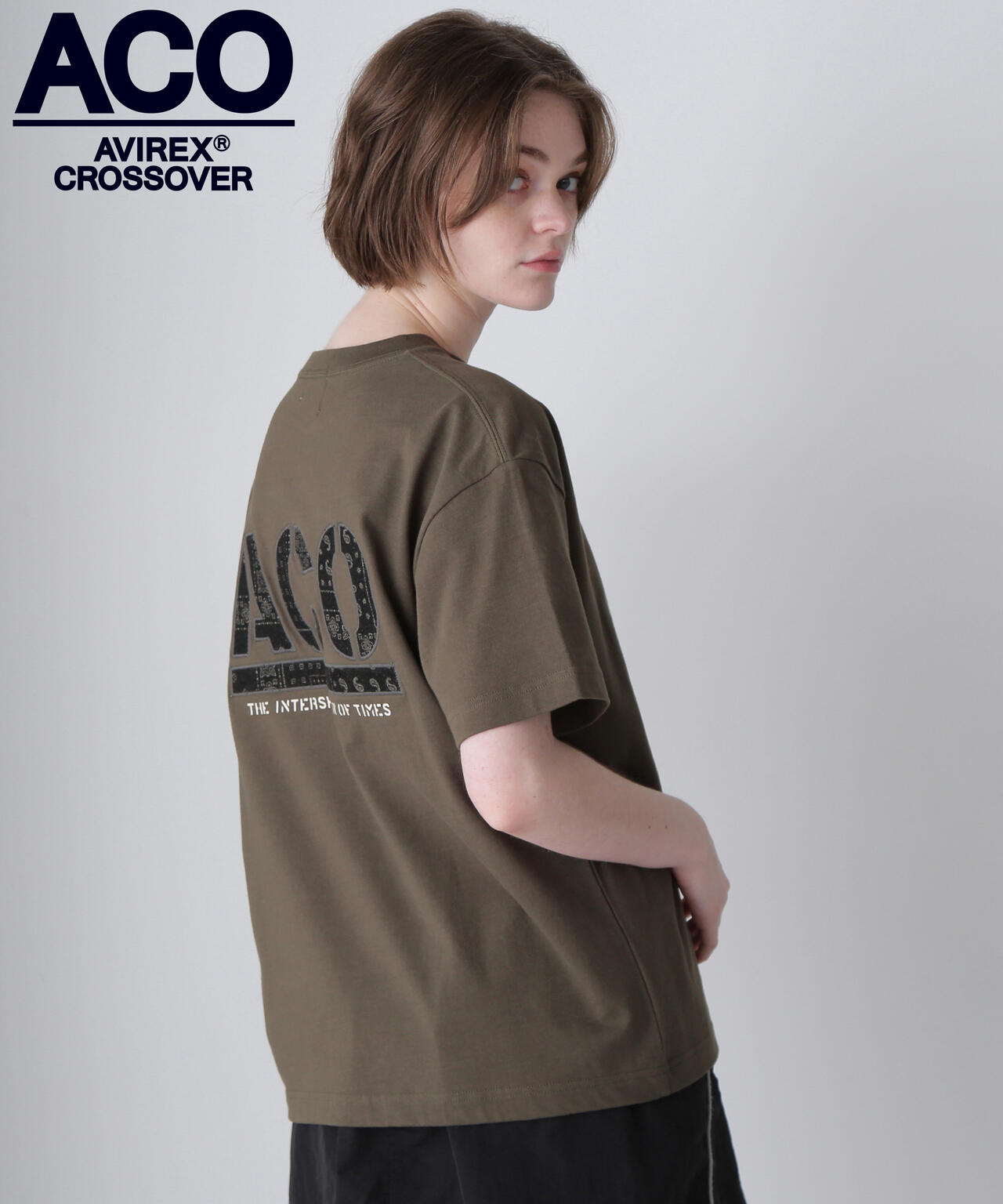 《CROSSOVER》DENIM POCKET T-SHIRT / クロスオーバー デニム ポケット Tシャツ