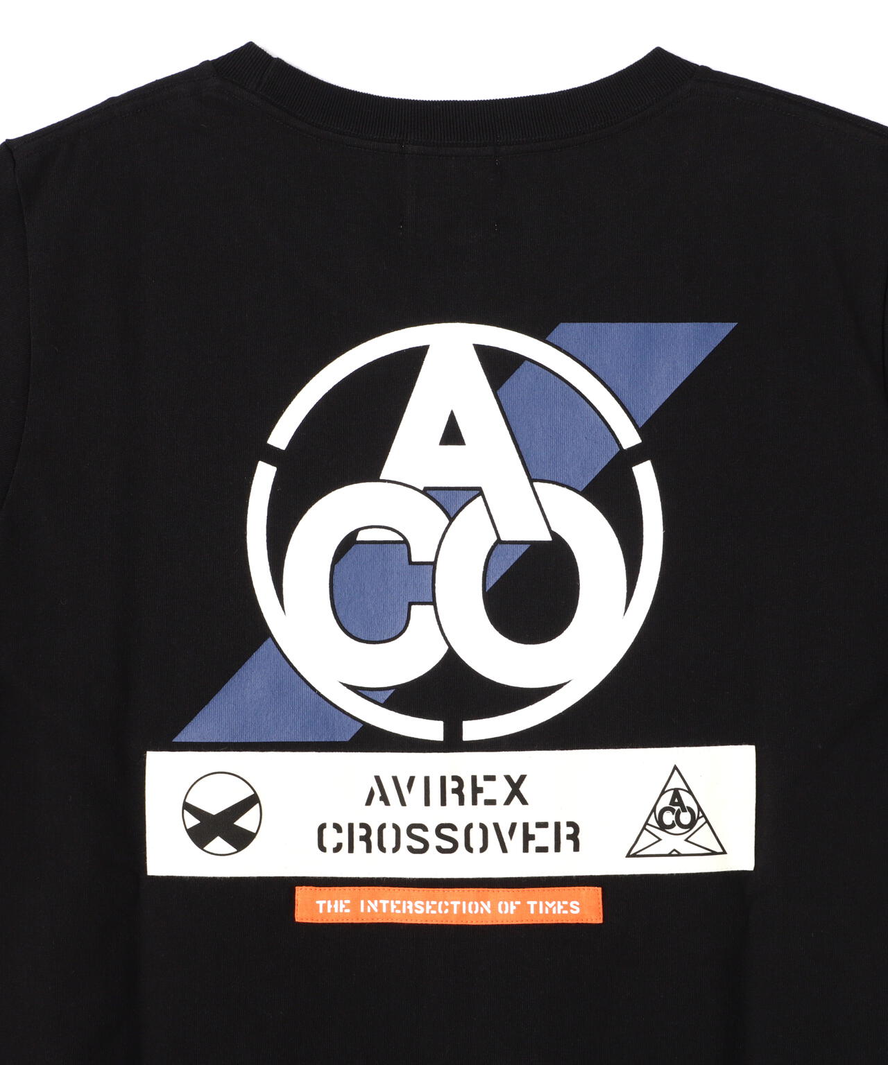 《CROSSOVER》PATCH T-SHIRT / クロスオーバー パッチ Tシャツ