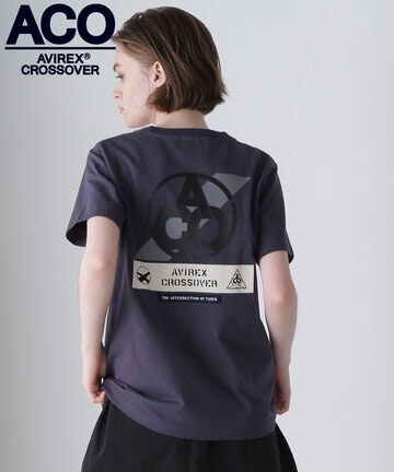 《CROSSOVER》PATCH T-SHIRT / クロスオーバー パッチ Tシャツ