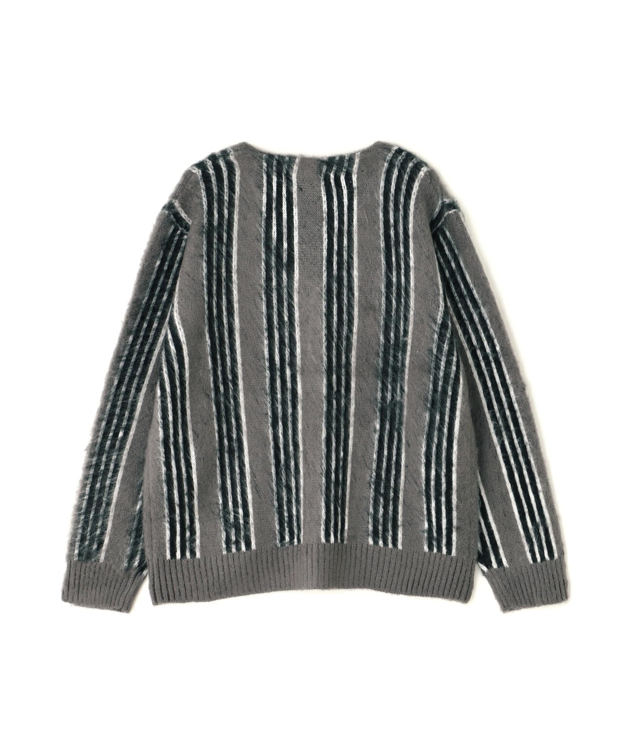 STRIPE MOHAIR LIKE CARDIGAN / ストライプ モヘア ライク カーディガン / AVIREX / アヴィレックス