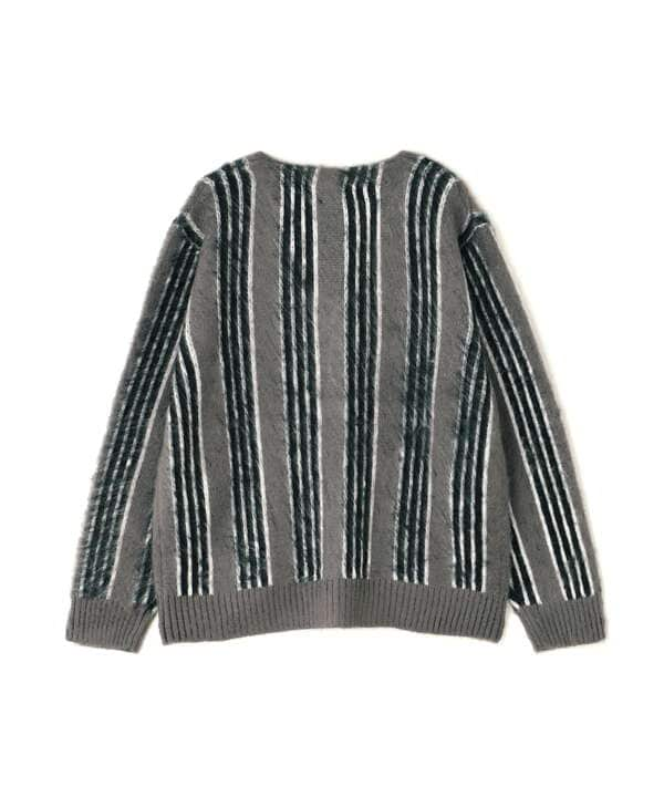 STRIPE MOHAIR LIKE CARDIGAN / ストライプ モヘア ライク カーディガン / AVIREX / アヴィレックス