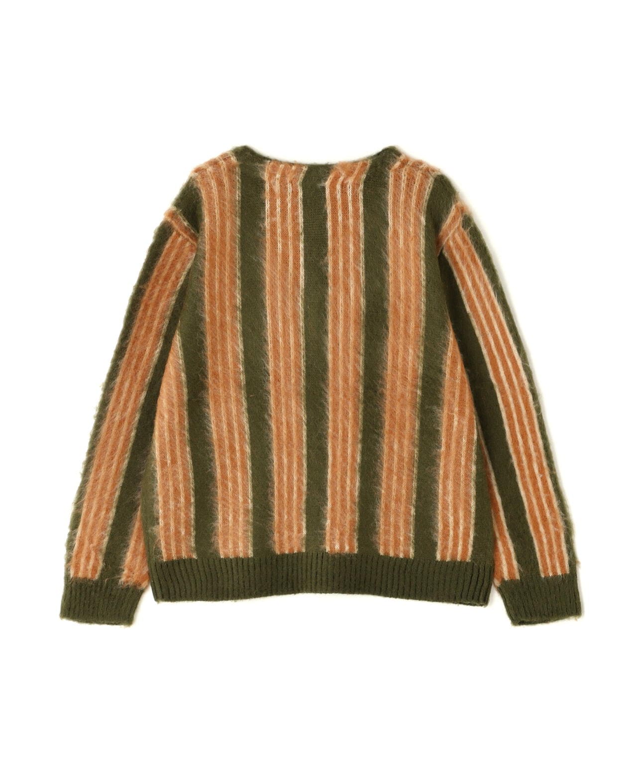 STRIPE MOHAIR LIKE CARDIGAN / ストライプ モヘア ライク カーディガン / AVIREX / アヴィレックス