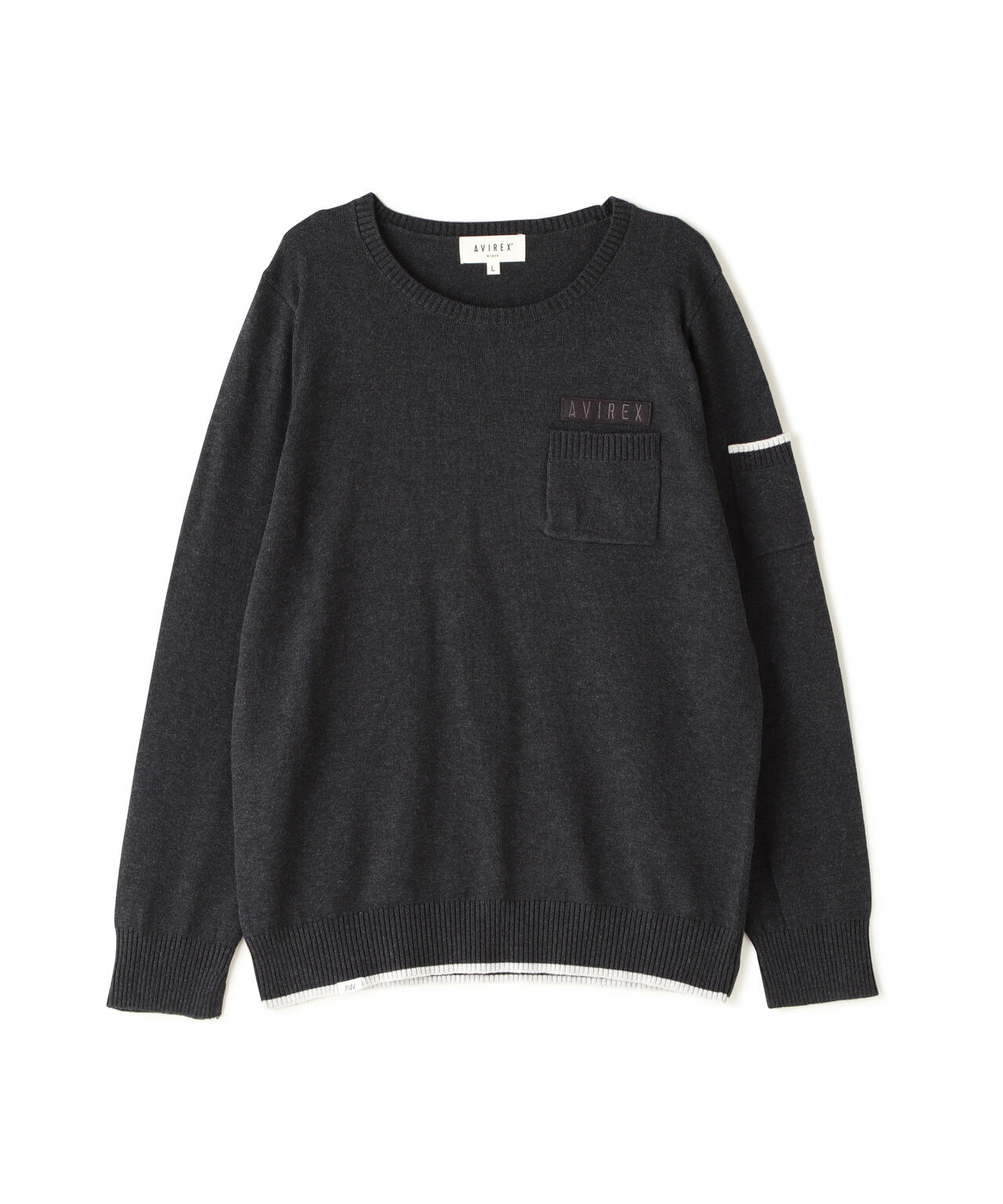 L/S FATIGUE KNIT TOPS/ファティーグニットトップス