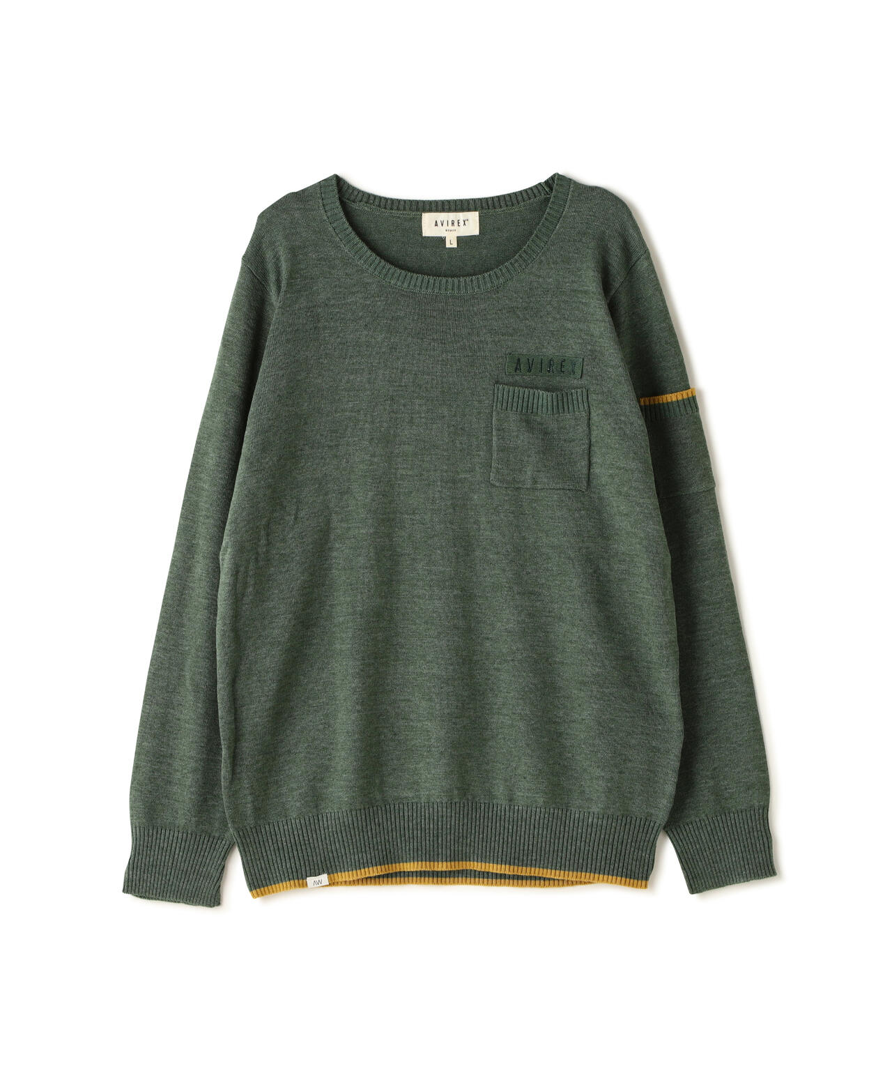 L/S FATIGUE KNIT TOPS/ファティーグニットトップス