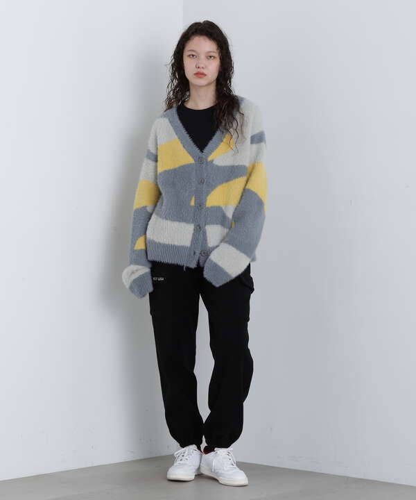 《直営店限定》SHAGGY KNIT CARDIGAN/シャギーニットカーディガン