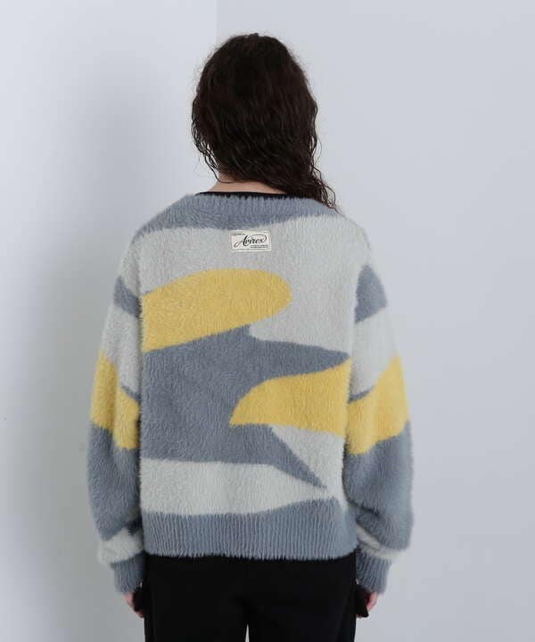 《直営店限定》SHAGGY KNIT CARDIGAN/シャギーニットカーディガン