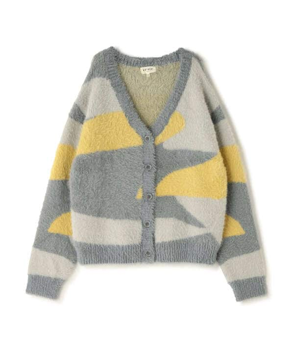 《直営店限定》SHAGGY KNIT CARDIGAN/シャギーニットカーディガン