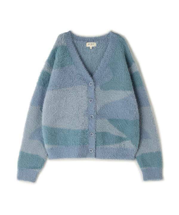 《直営店限定》SHAGGY KNIT CARDIGAN/シャギーニットカーディガン