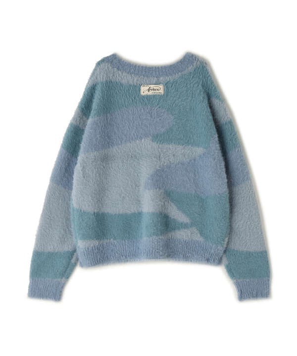 《直営店限定》SHAGGY KNIT CARDIGAN/シャギーニットカーディガン