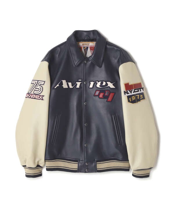 90's GOALERS VARSITY JACKET / ナイティーズ ゴーラーズ バーシティ ジャケット / AVIREX 