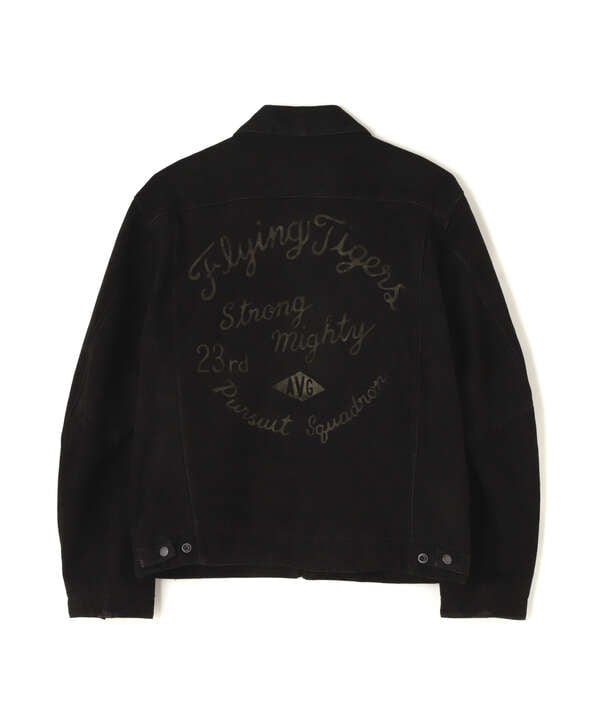 AGED SUEDE SOUVENIR JACKET / エイジド スウェード スーベニアジャケット / AVIREX / アヴィレックス