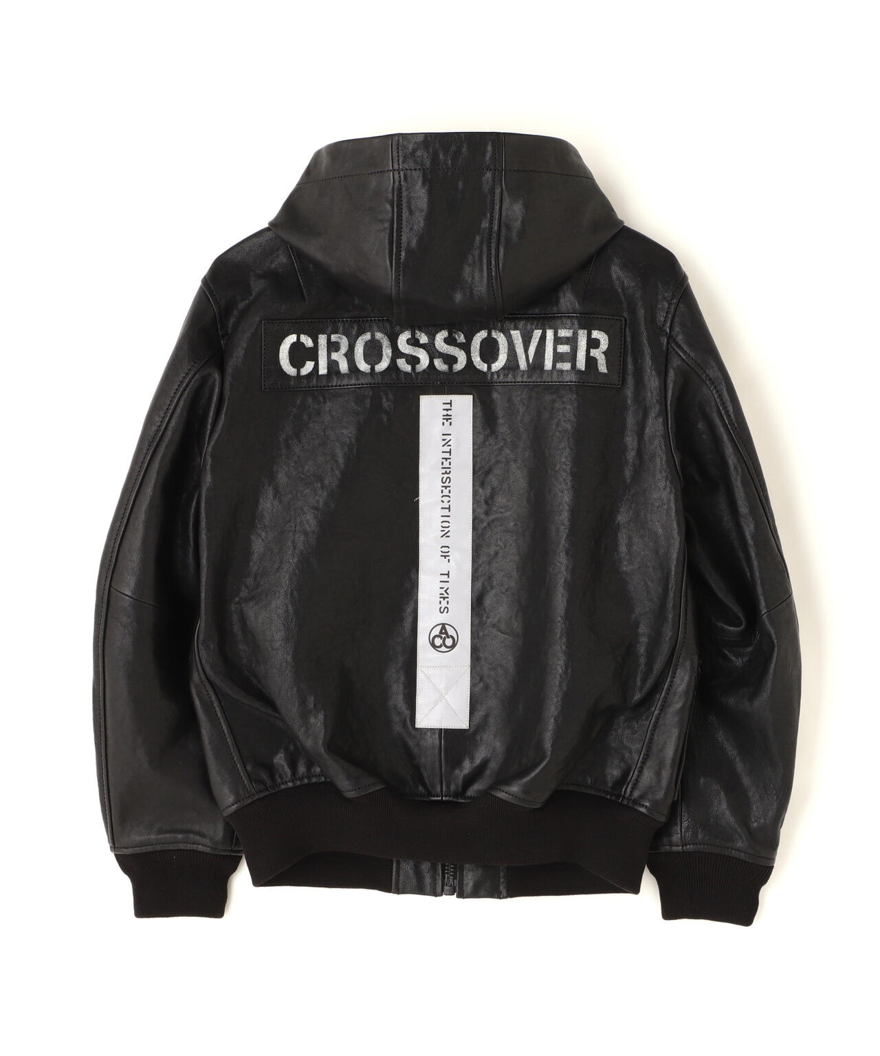 《CROSSOVER》LEATHER CWU PARKA / レザー CWU パーカー / AVIREX / アヴィレックス