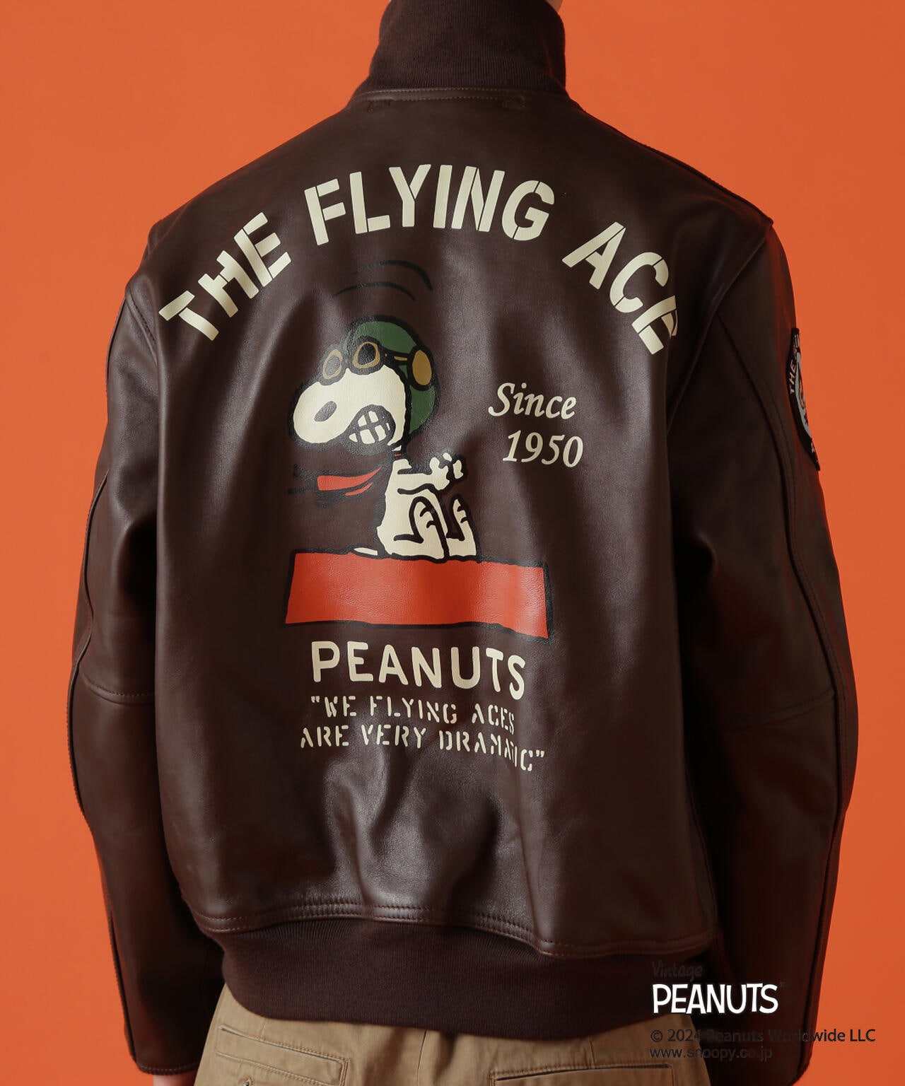 《AVIREX × PEANUTS》A-1 "FLYING ACE" / A-1 "フライング エース" / ピーナッツ / アヴィレックス