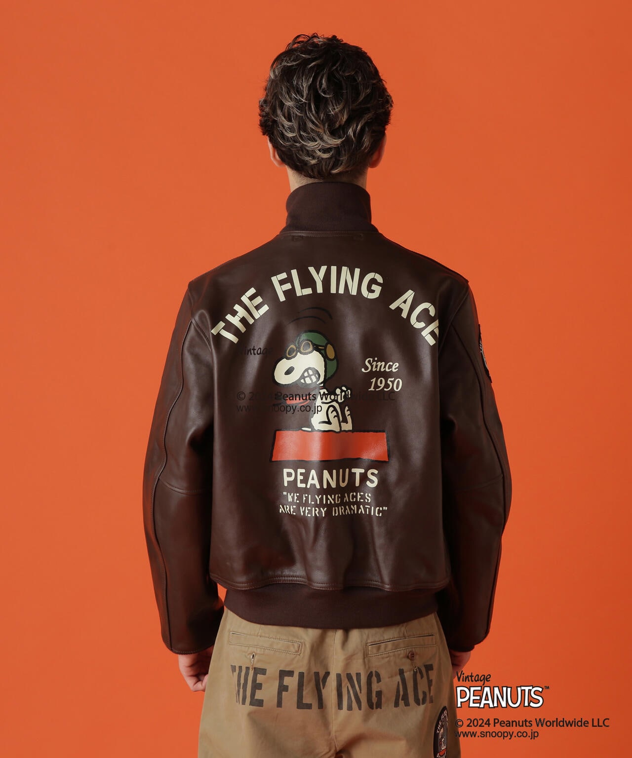 《AVIREX × PEANUTS》A-1 "FLYING ACE" / A-1 "フライング エース" / ピーナッツ / アヴィレックス