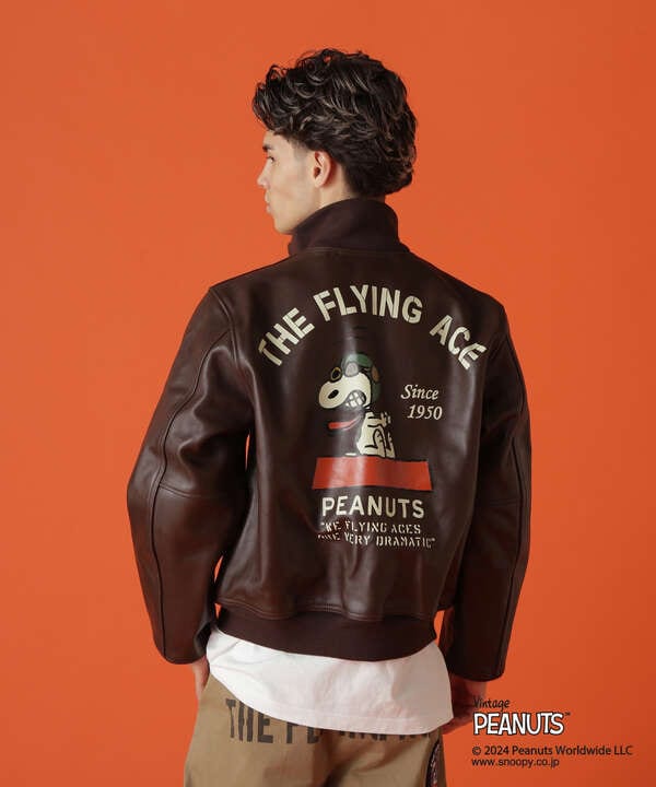 《AVIREX × PEANUTS》A-1 "FLYING ACE" / A-1 "フライング エース" / ピーナッツ / アヴィレックス