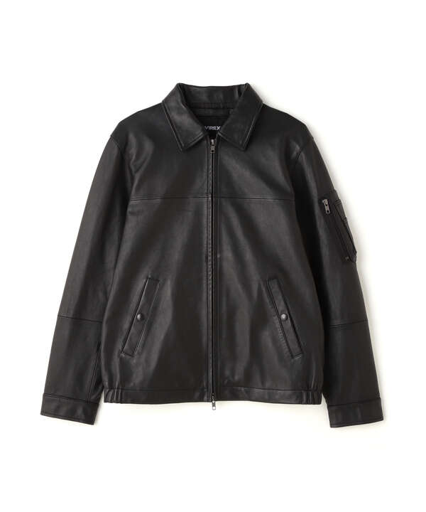 《WEB&DEPOT限定》 LEATHER FLIGHT JACKET/レザーフライトジャケット