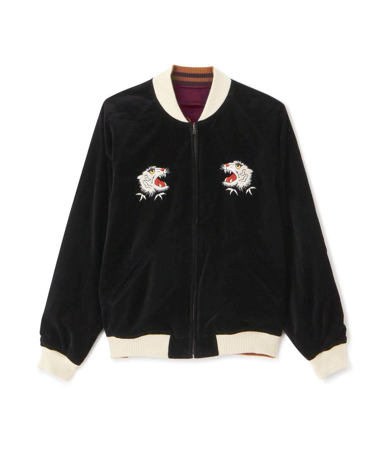 VELVETEEN SKA JACKET WHITE TIGER/ヴェルヴェティーン スカジャケット