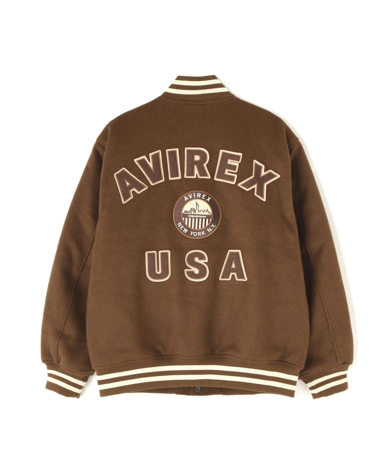 WOOL MOSSA VARSITY JACKET / ウールモッサ バーシティ ジャケット