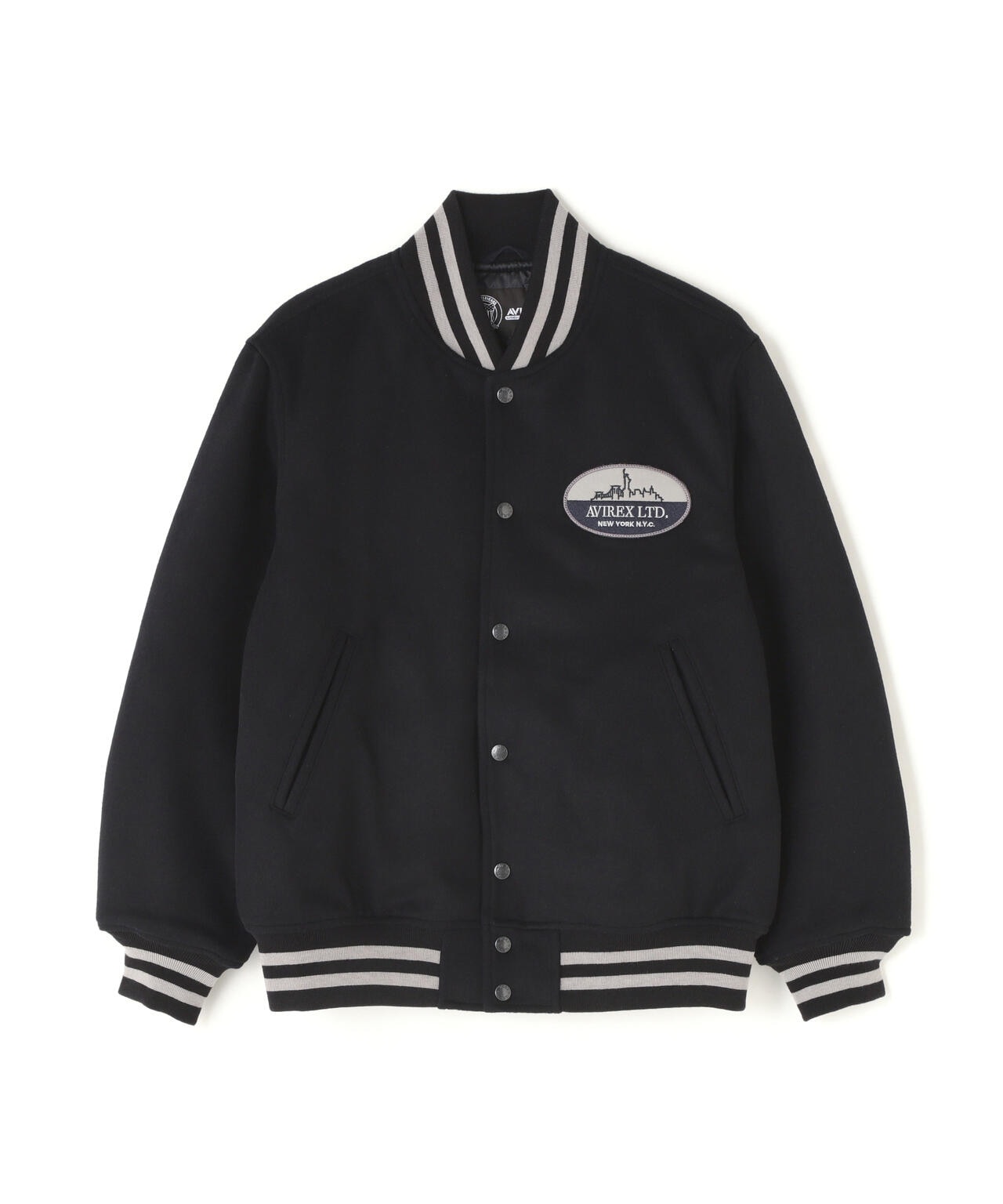 WOOL MOSSA VARSITY JACKET / ウールモッサ バーシティ ジャケット