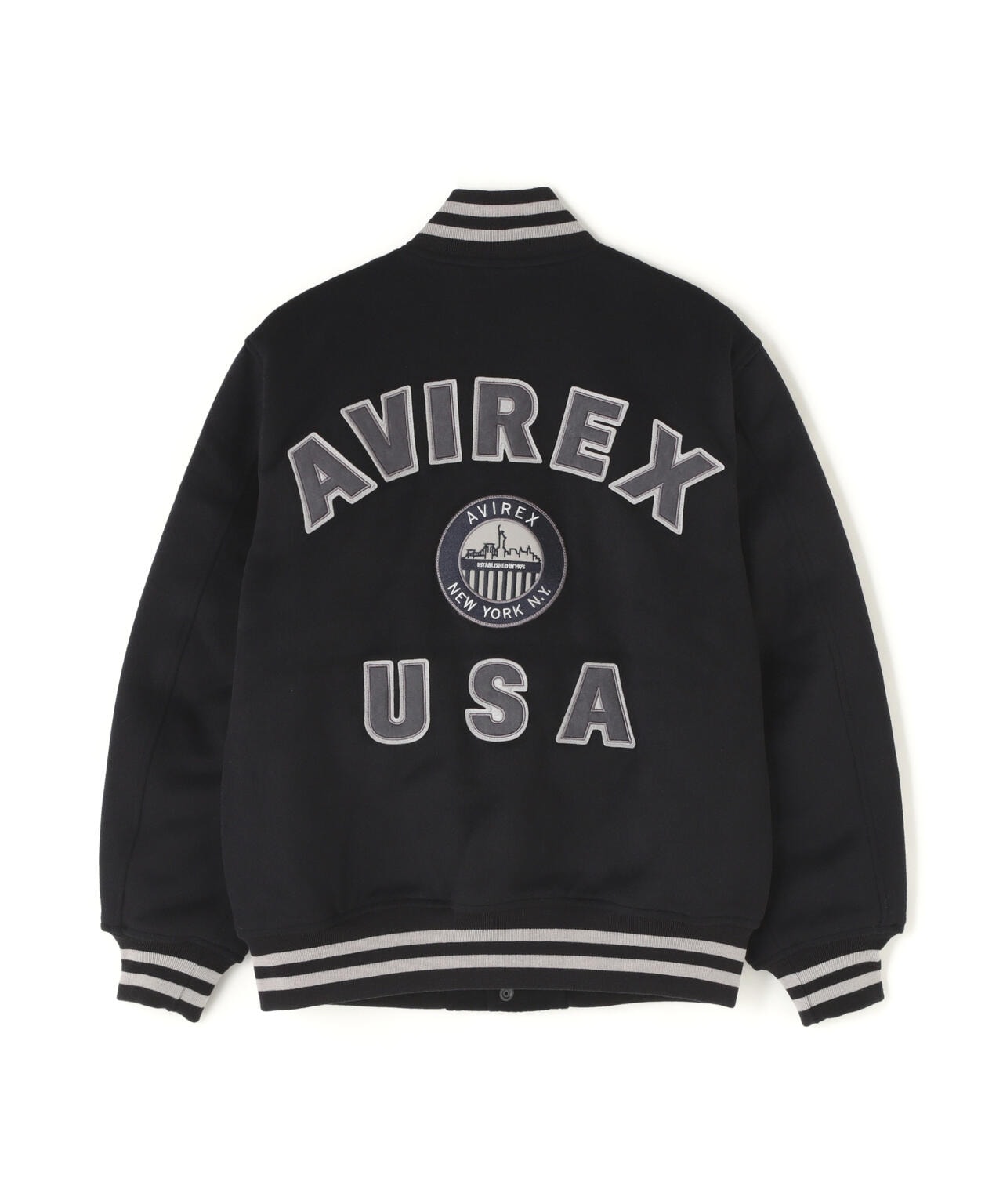 WOOL MOSSA VARSITY JACKET / ウールモッサ バーシティ ジャケット