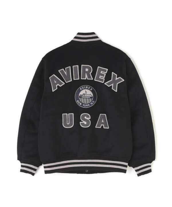 WOOL MOSSA VARSITY JACKET / ウールモッサ バーシティ ジャケット