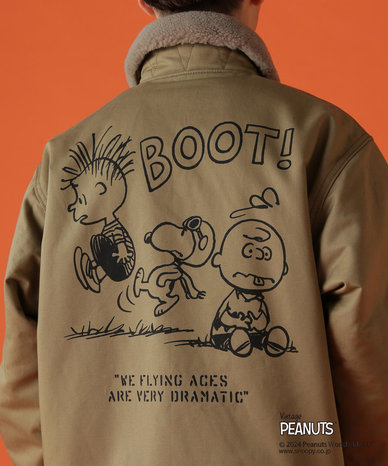 《AVIREX × PEANUTS》N-1 "FLYING ACE" / N-1 "フライング エース" / ピーナッツ / アヴィレックス