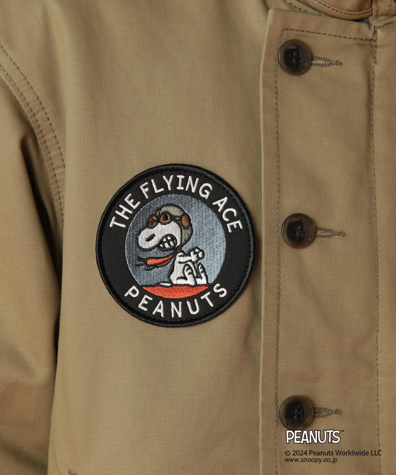 《AVIREX × PEANUTS》N-1 "FLYING ACE" / N-1 "フライング エース" / ピーナッツ / アヴィレックス